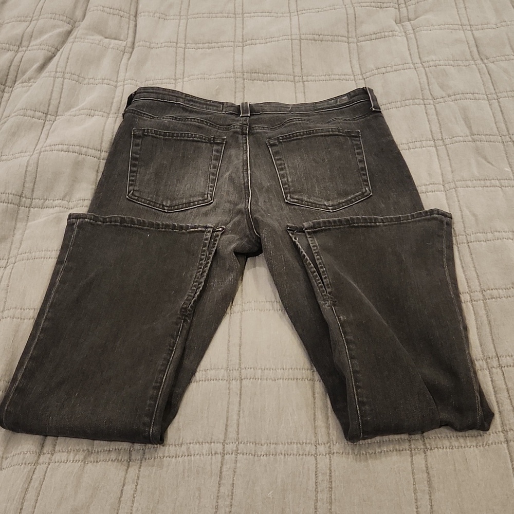 AG Adriano Goldschmied "The Jodi Crop" Black Hi-rise Flare Crop Jeans Size 29! - Picture 6 of 11